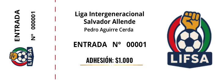 Entradas 6.5 x 18 cm